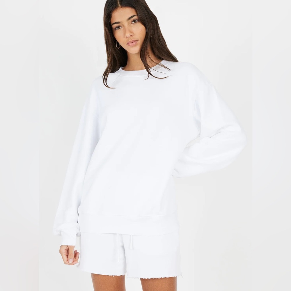 Cotton Citizen Brooklyn Oversized Crew Sweatshirt In … Gem